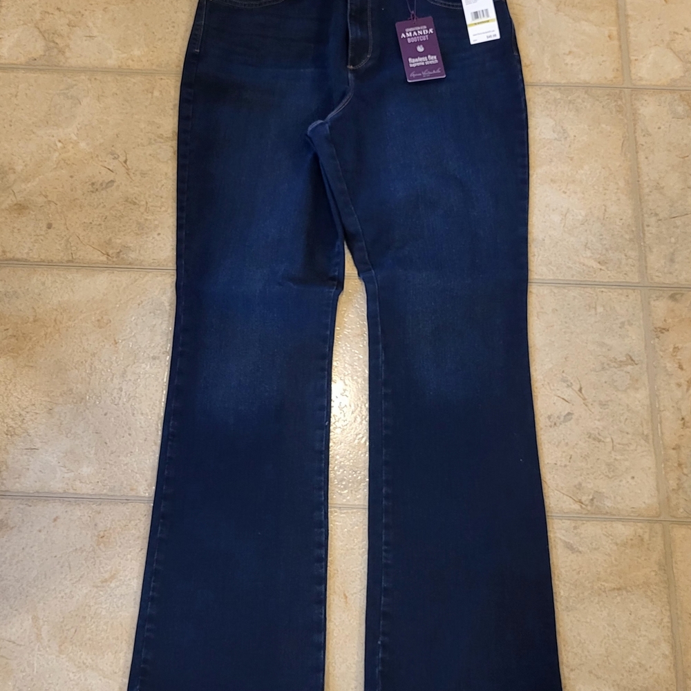 Gloria Vanderbilt Midnight Blue Boot Cut Jeans